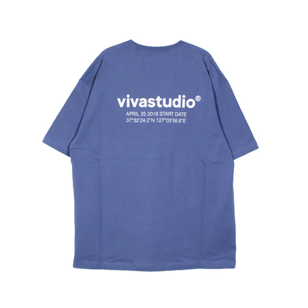 vivastudio  |Crew Neck Unisex Street Style Plain Cotton Short Sleeves