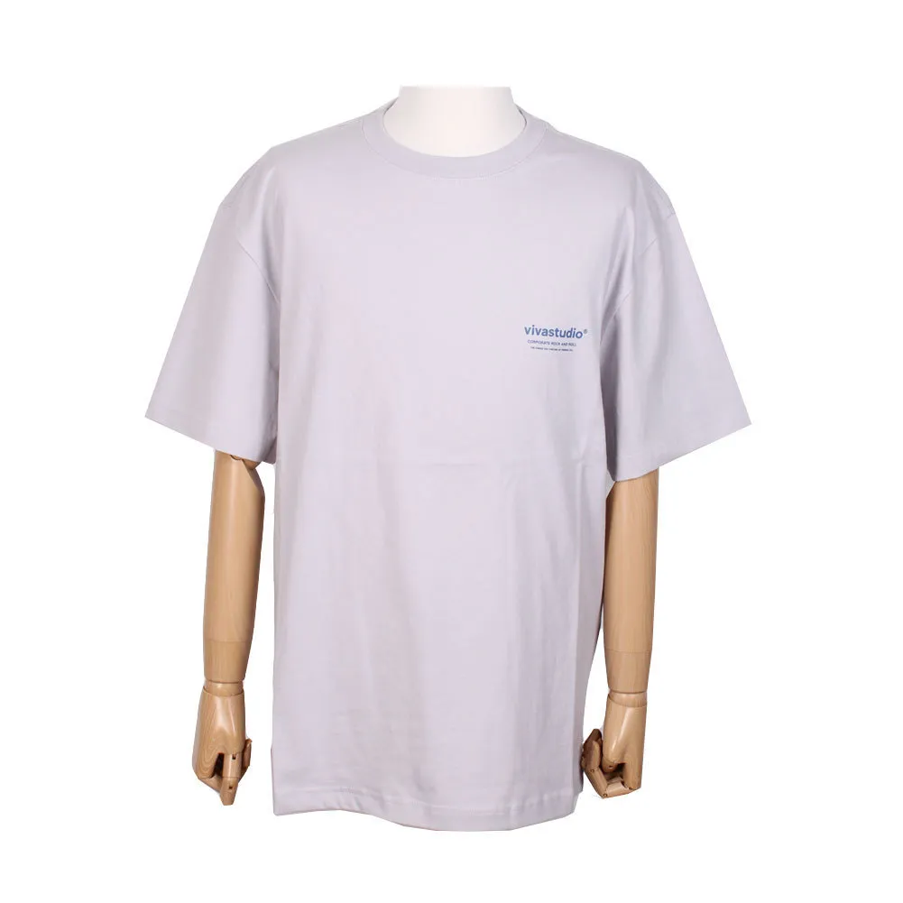 vivastudio  |Crew Neck Unisex Street Style Plain Cotton Short Sleeves