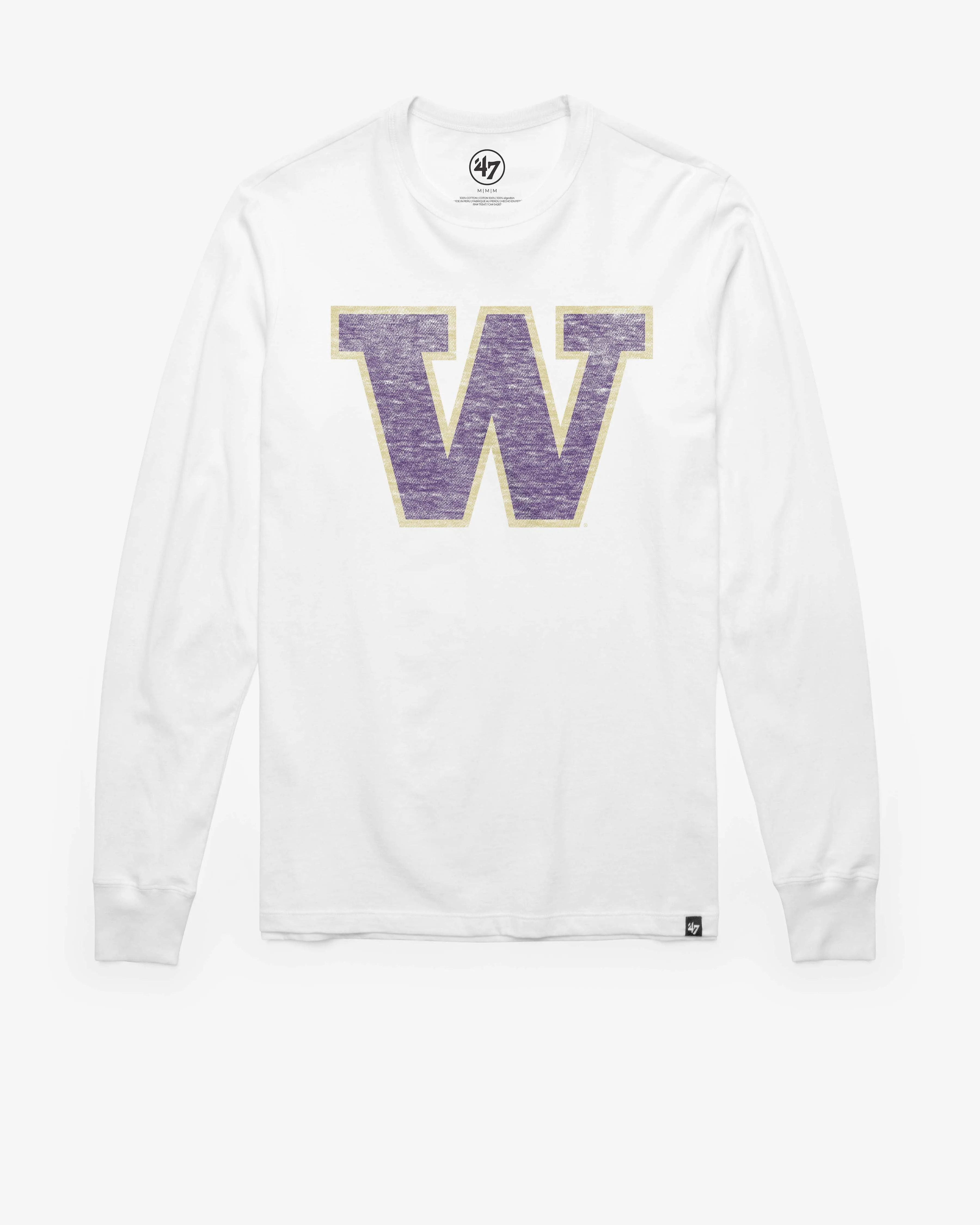 WASHINGTON HUSKIES PREMIER '47 FRANKLIN LONG SLEEVE TEE