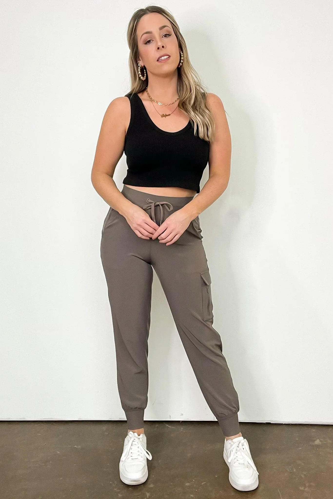 Whynn Drawstring Cargo Joggers - BACK IN STOCK