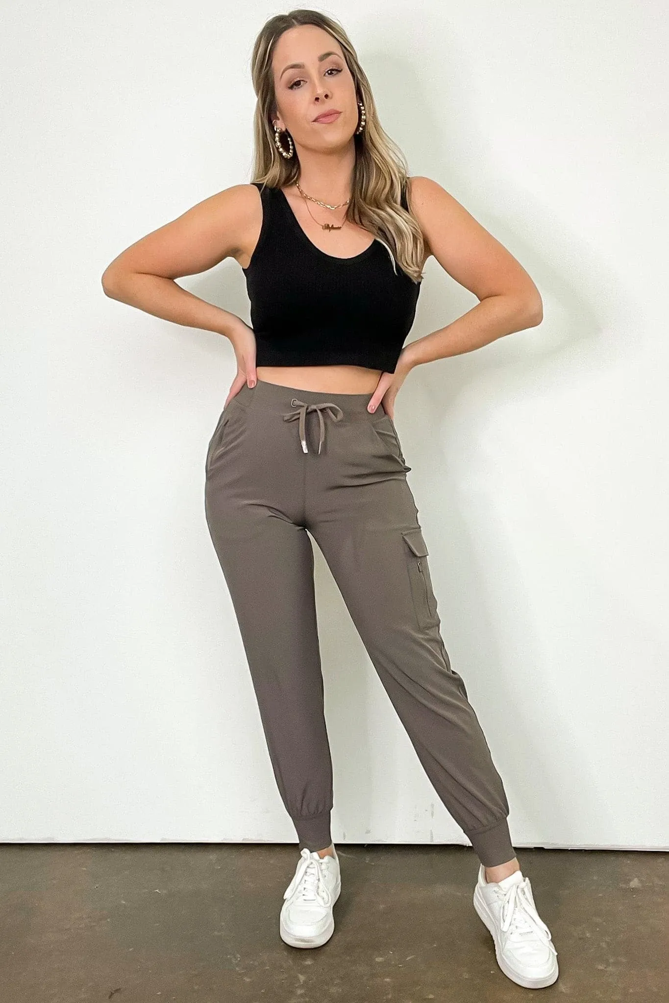 Whynn Drawstring Cargo Joggers - BACK IN STOCK