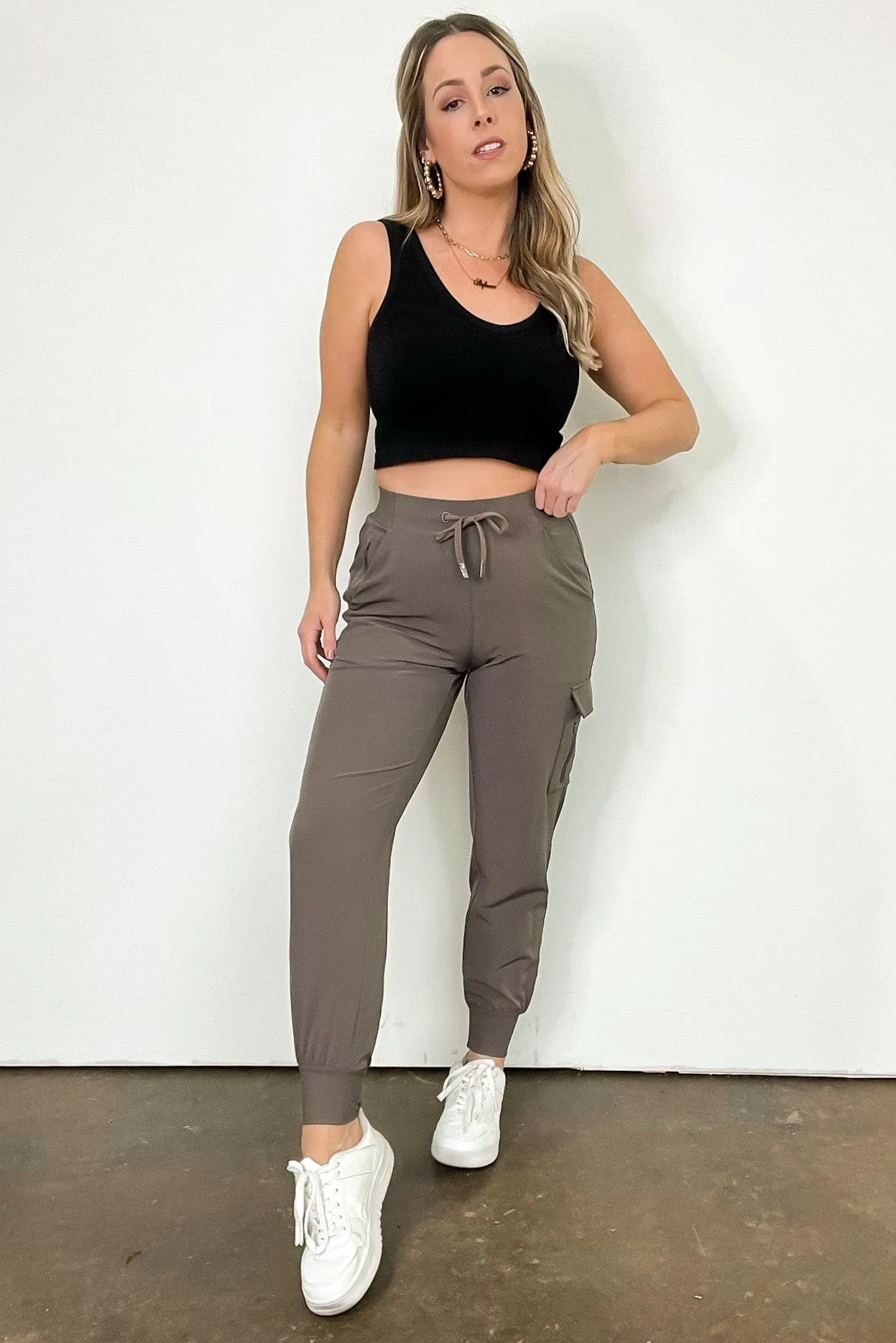 Whynn Drawstring Cargo Joggers - BACK IN STOCK