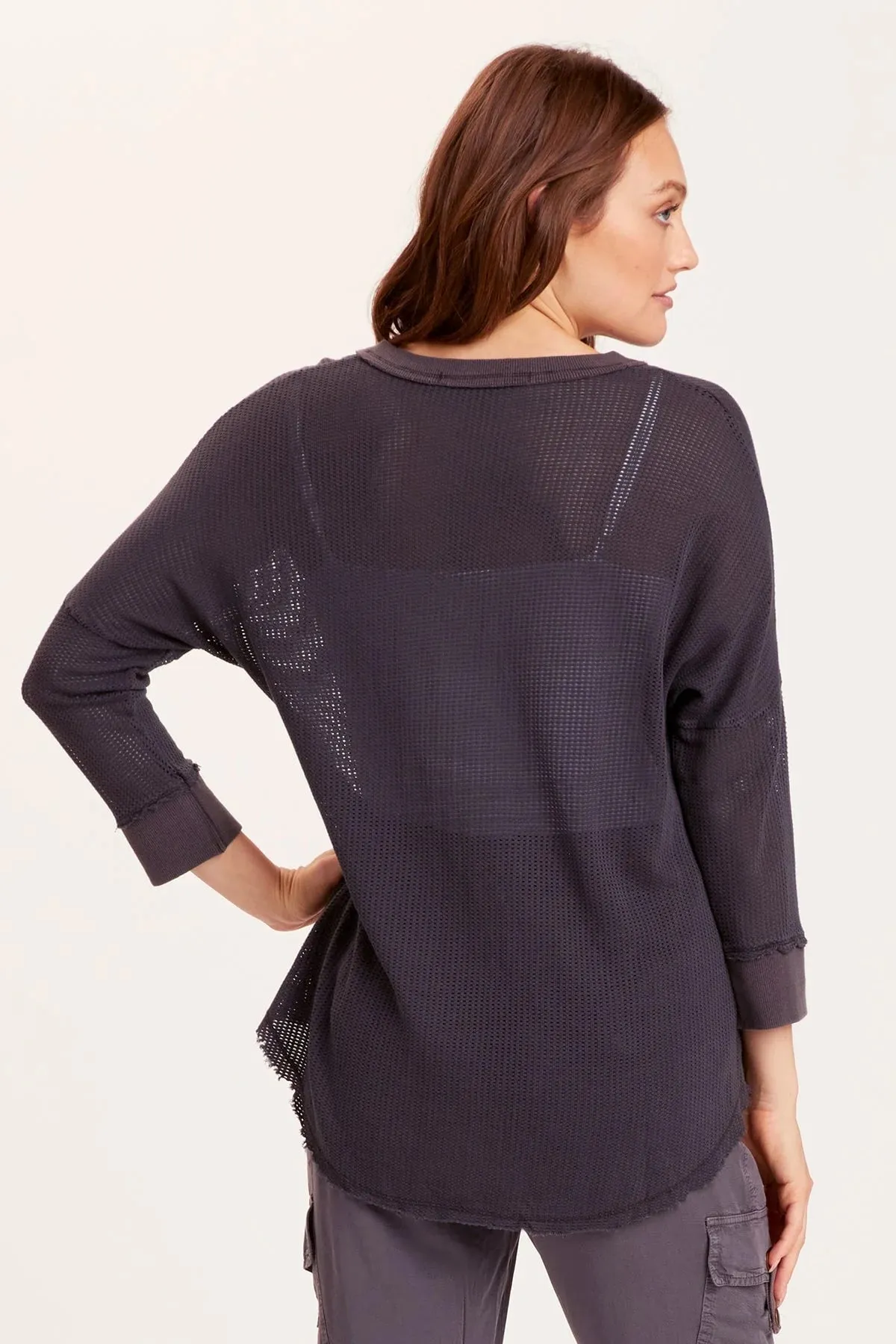 XCVI/Wearables Mesh Fira Pullover