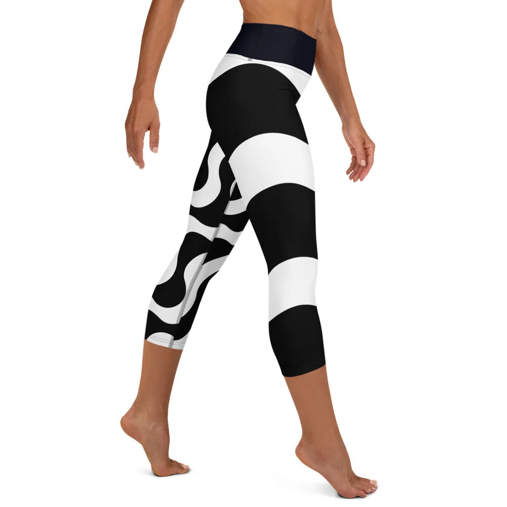 Yoga Capri Leggings monochrome