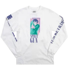 Yu Yu Hakusho Spirit Gun White Long Sleeve