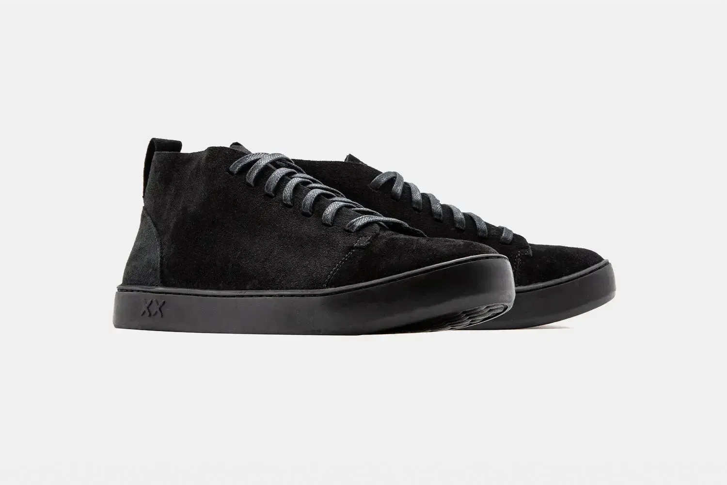 Zapatilla Hombre - Cayman Hi-Suede Black Grafito