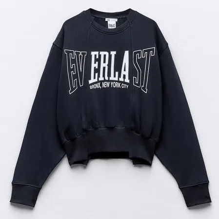 ZARA  |PLUSH SWEATSHIRT EVERLAST® X ZARA